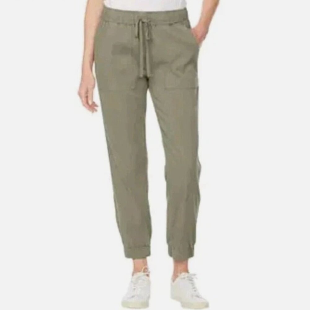 Buffalo David Bitton Women's Soft Tencel Pull-On Jogger Green